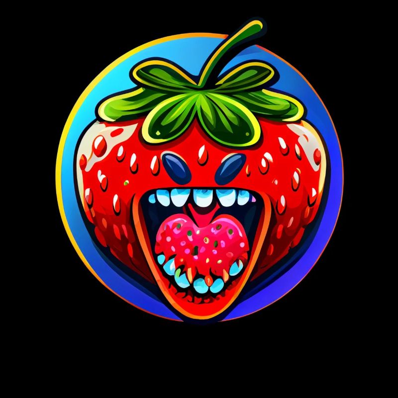 Erdbeeren machen glücklich und sind lecker
