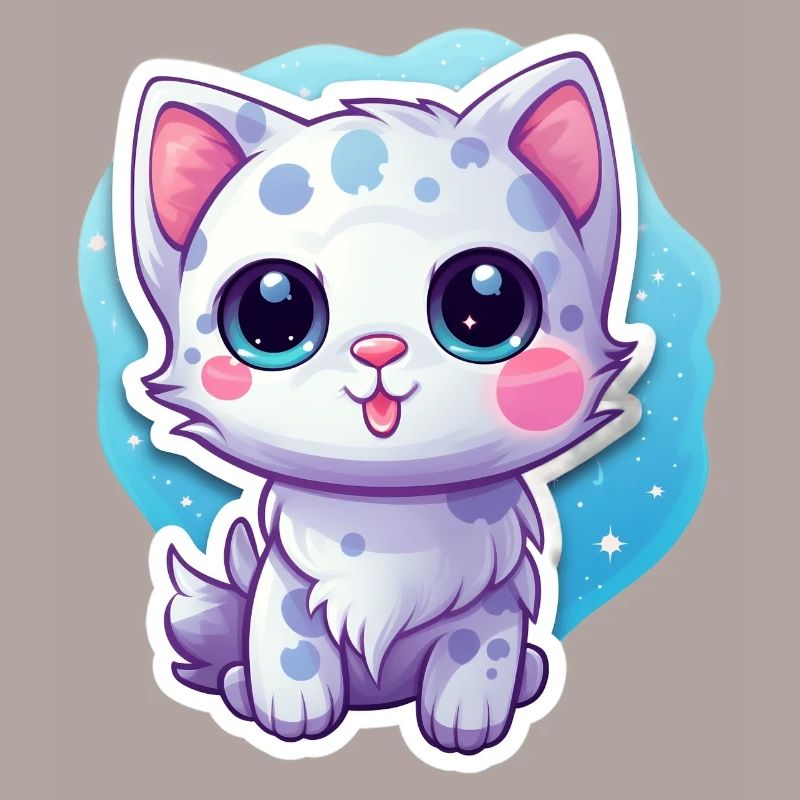 "Space Kitty: Floatastic & Adorable!"