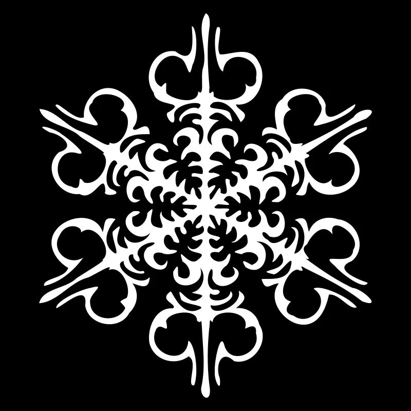 Flocon de neige Cristal de neige