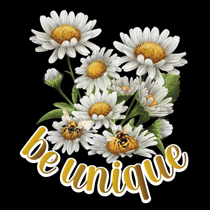 Être Unique, Fleur Des Prés, Abeilles