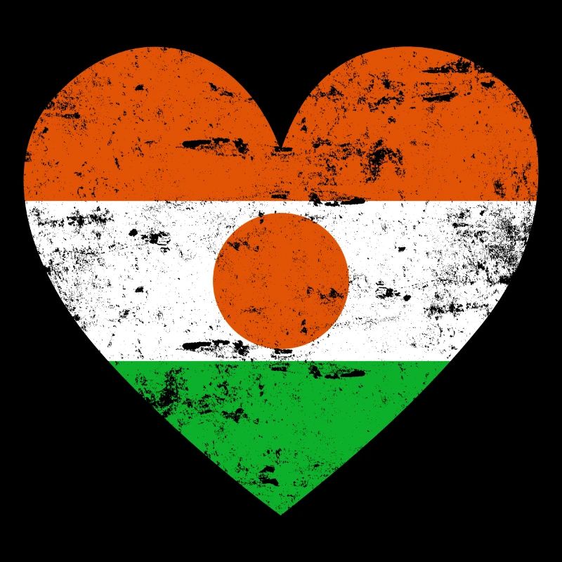 Niger Flaggenherz