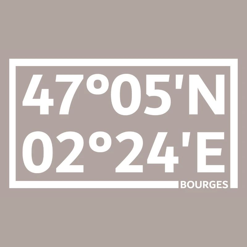 Coordonnées de Bourges