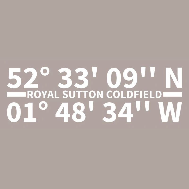 Royal Sutton Coldfield coordinates