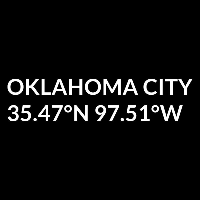 Coordonnées Oklahoma City, Oklahoma, États-Unis