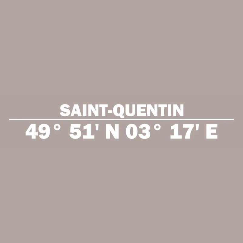 Coordonnées de Saint-Quentin