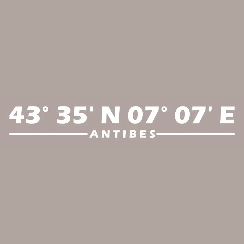 Antibes coordinates