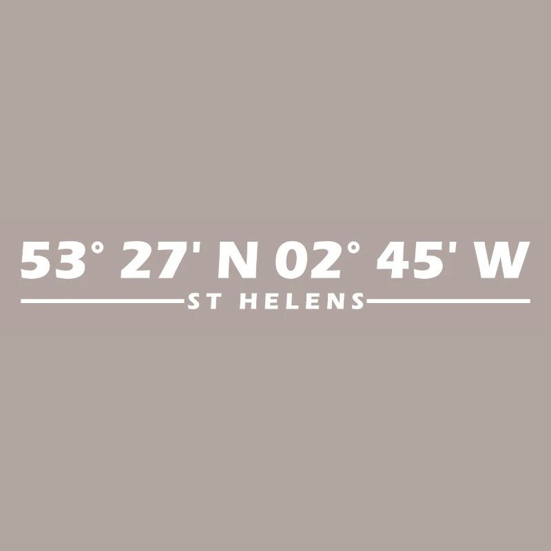 St Helens coordinates