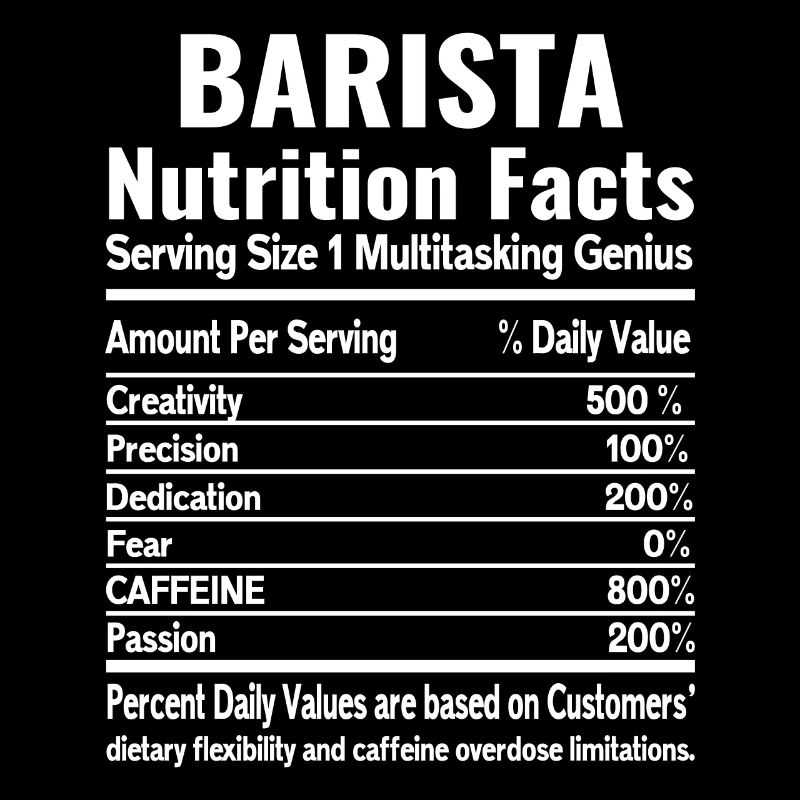 Stolzer Barista Beruf Kaffee Catering Espresso