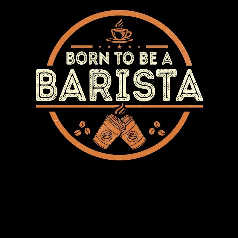 Stolzer Barista Beruf Kaffee Catering Espresso