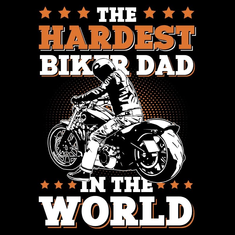 Motorrad Papa Biker Dad