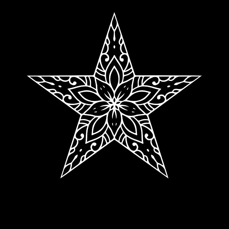Mandala étoilé