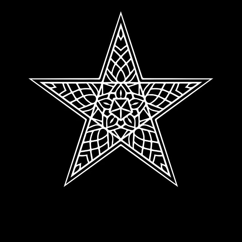 Mandala étoilé