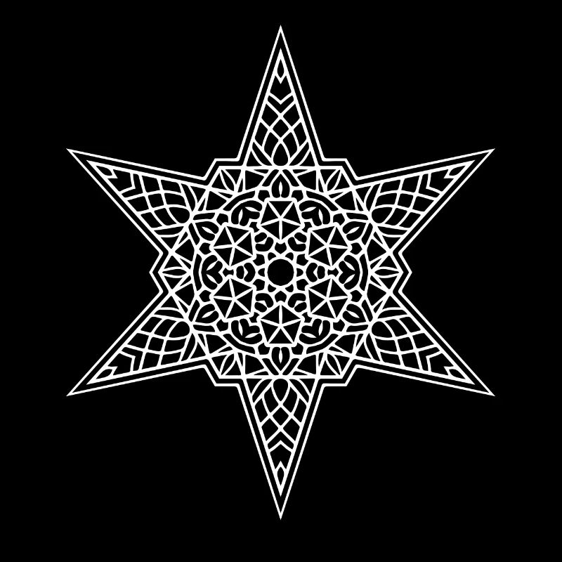 Mandala étoilé