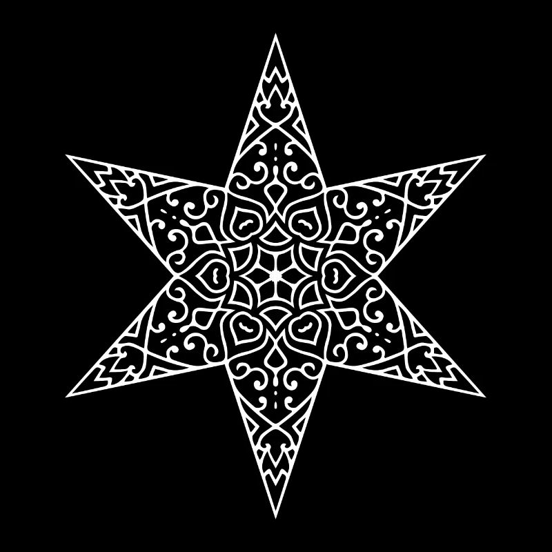 Mandala étoilé