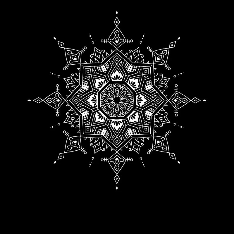 Mandala étoilé