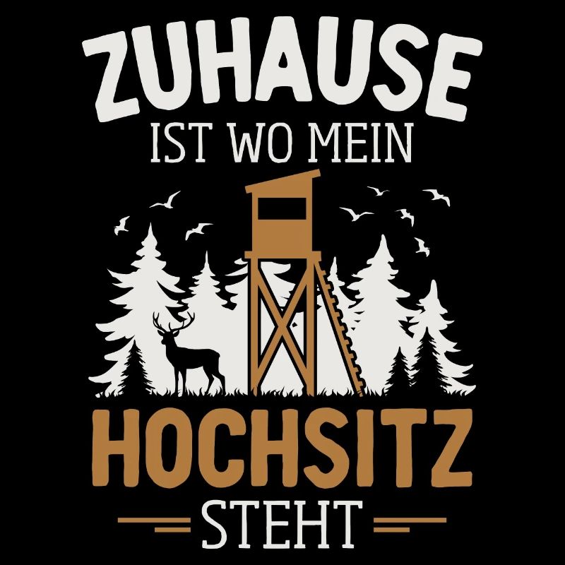 Jagd Jäger Hochsitz Rotwild Hirsch Jagen Lustig