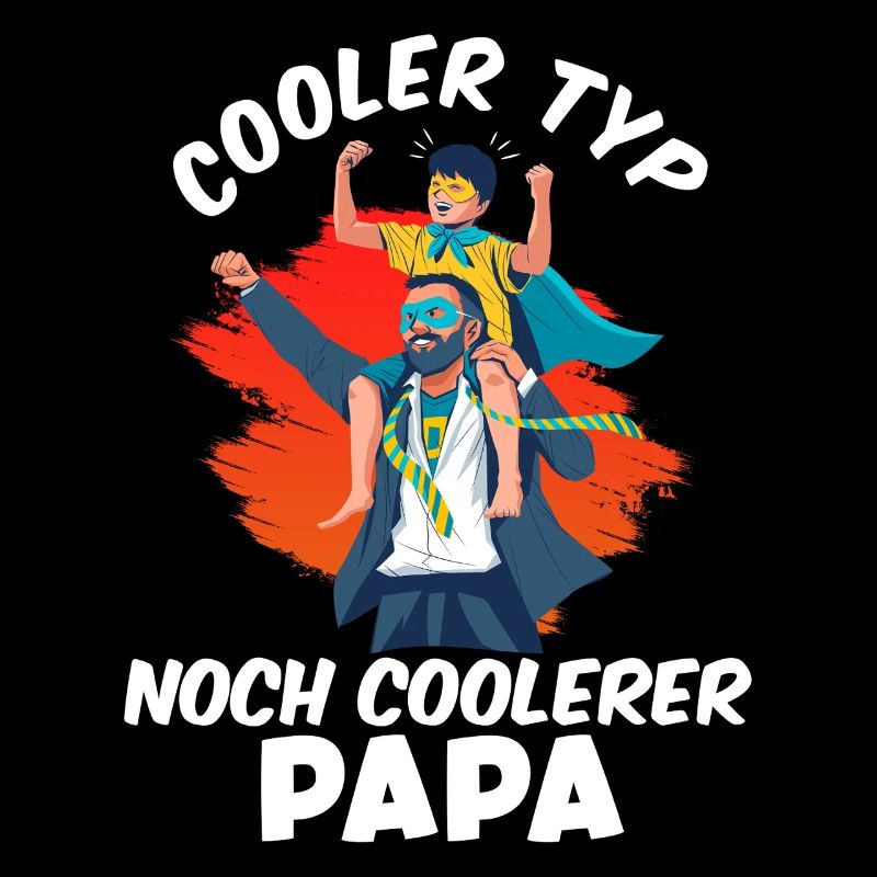 Werdender Vater COOLER TYP COOLERER PAPA