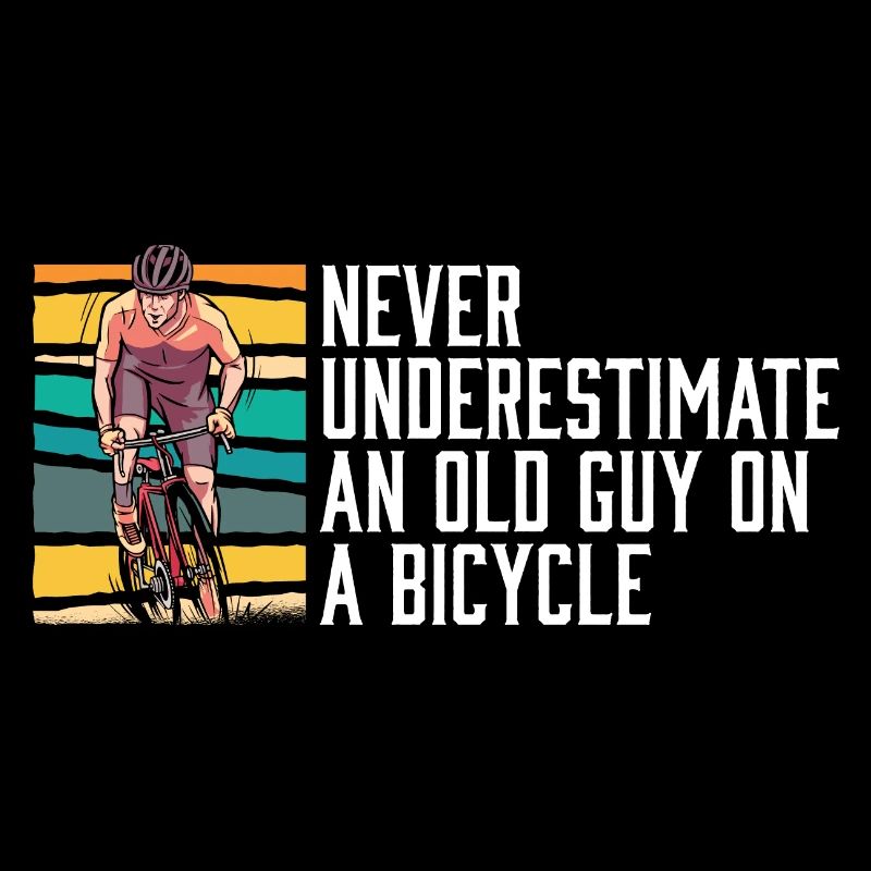 Never Underestimate An Old Guy on a Bicycle