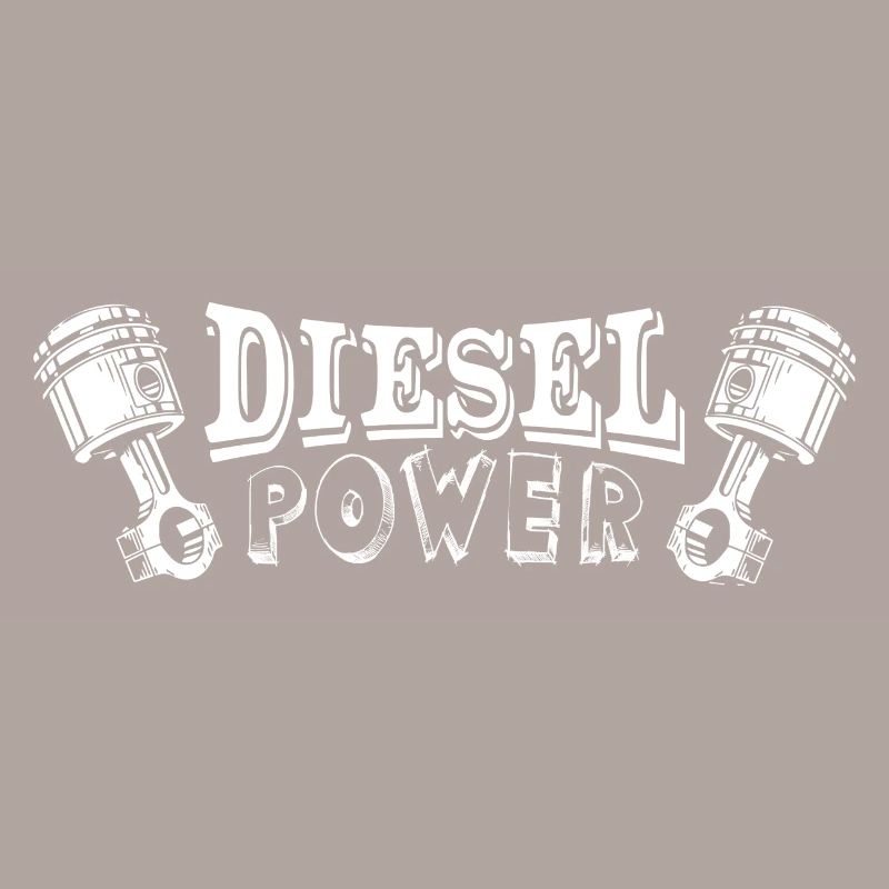 DIESEL POWER mit Kolben
