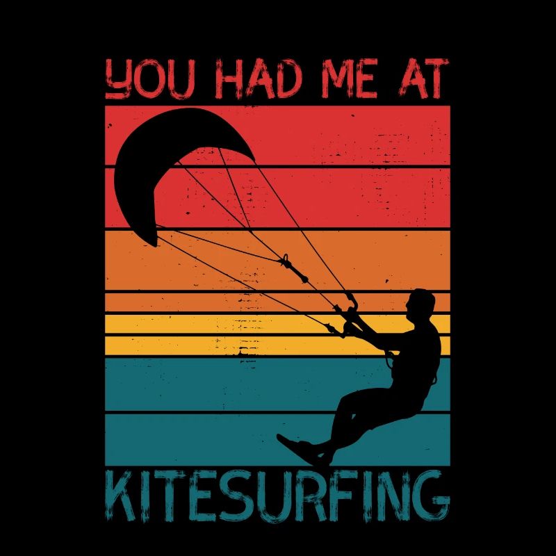 Tu m’as eu au kitesurf