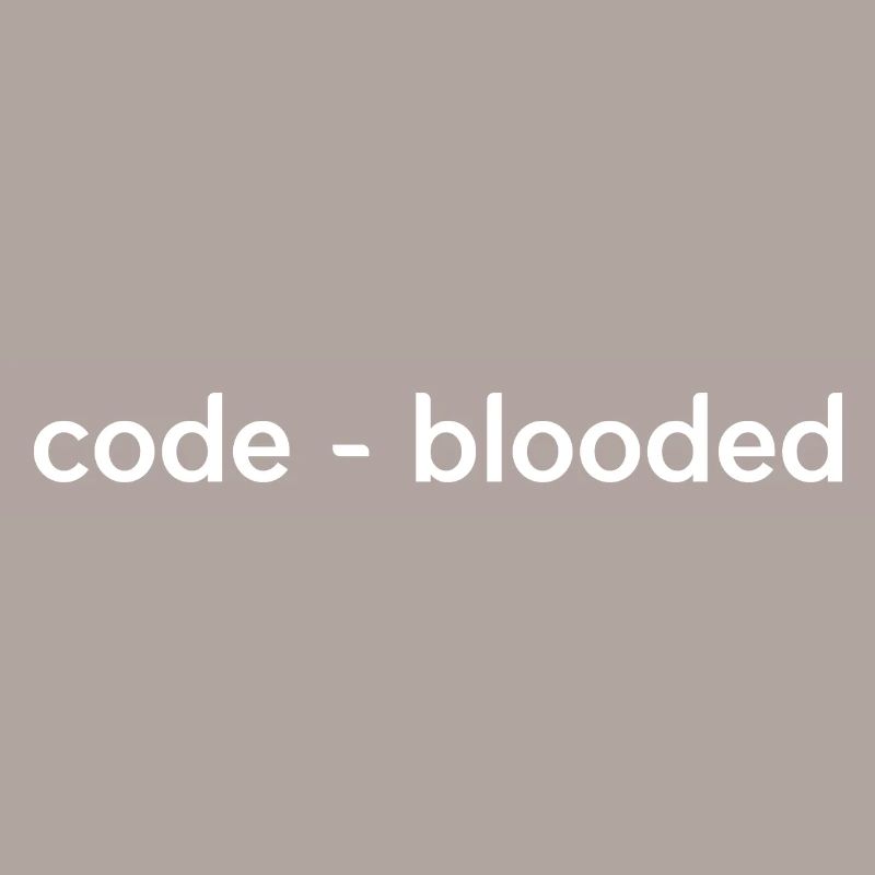 Code Blooded Programming Software Developer Admin
