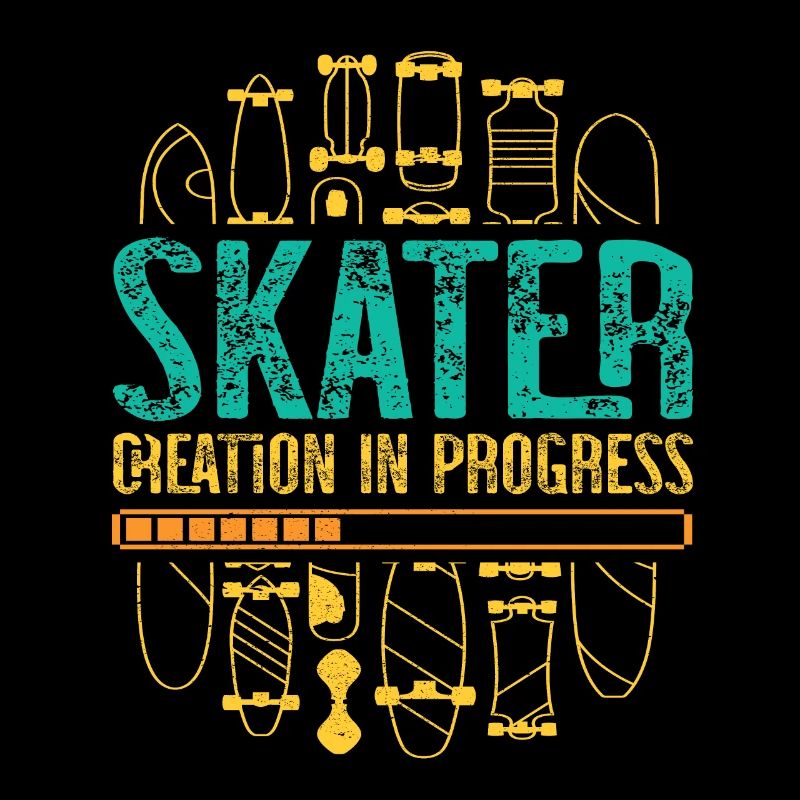 Conception de planche à roulettes pour skateboarder