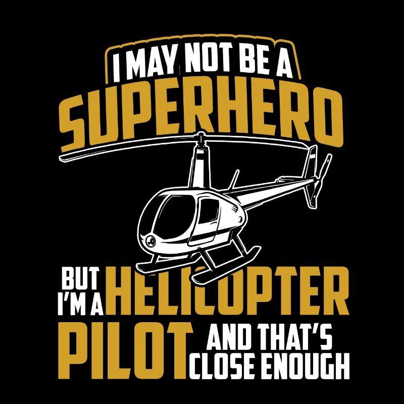 Helicopter pilot helicopter hero gift