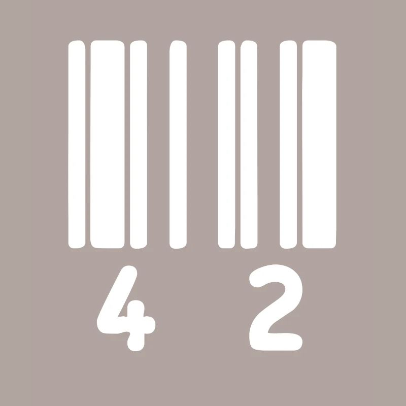 codebar 42, Barcode, Die Antwort auf alle Fragen