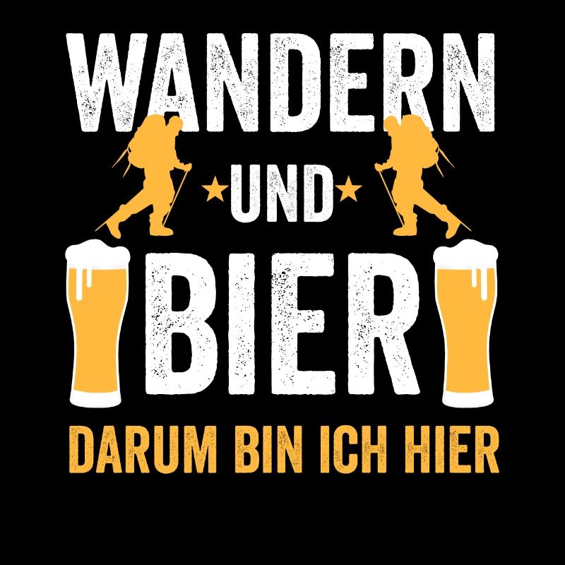 Wandern Bier Wanderer Wandersport