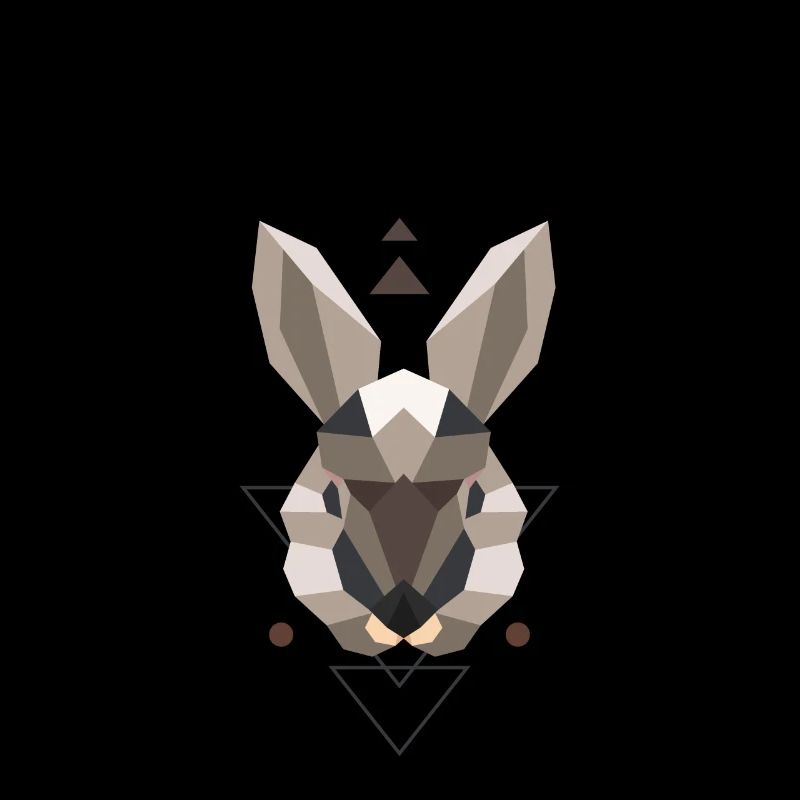Lapin de type polygone lapin