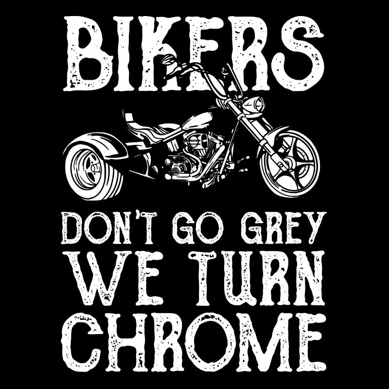 Les motards ne deviennent pas gris, nous passons au chrome