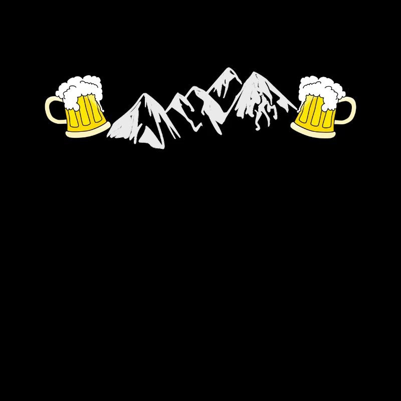 Mountains & beer hiking Alps summit huts idea