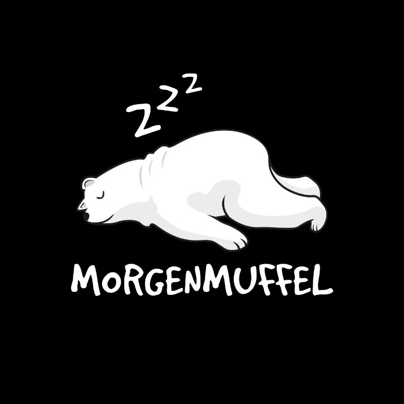 Morgenmuffel Langschläfer Schlafmütze Geschenk