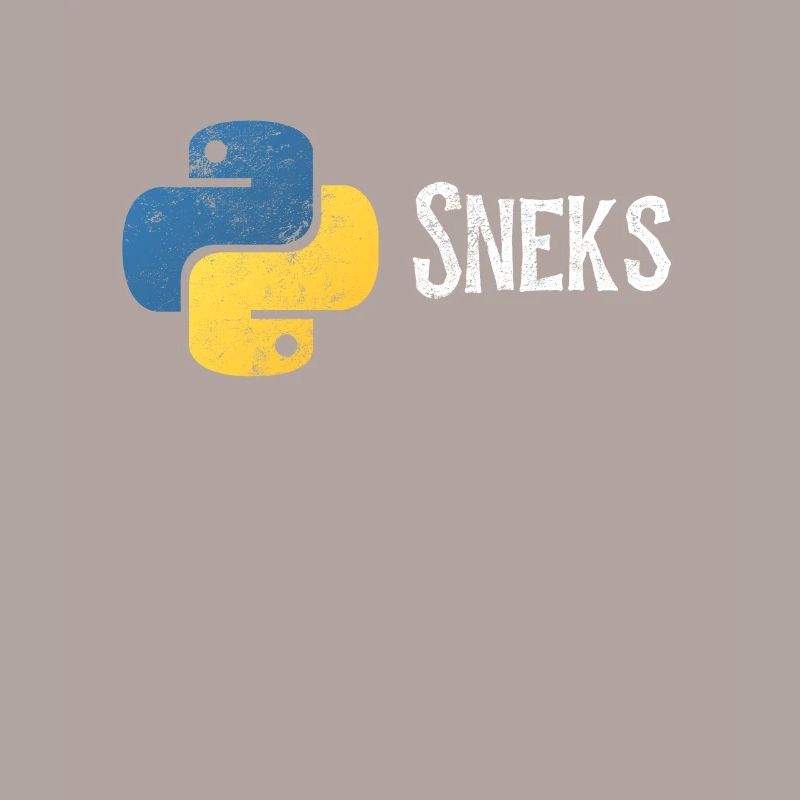 Lustige Python-Programmierer-Programmierung in Not