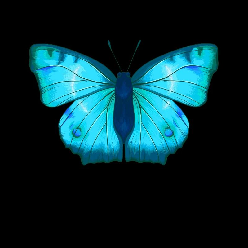 Bleu papillon