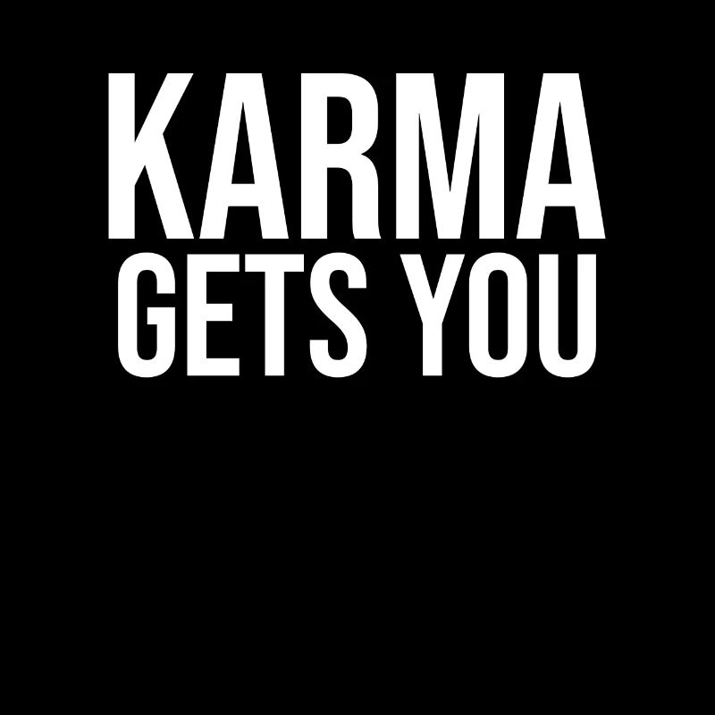 karma gets you evil karma fortune telling gift