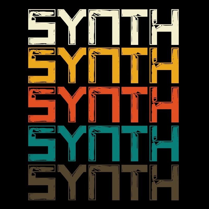 Synth Synthesizer Keyboard Geschenk
