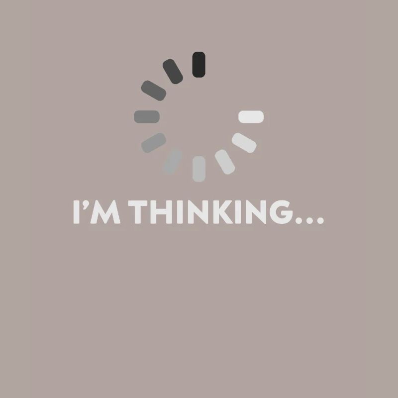 Ich denke Programmierer Coder Entwickler PC Geschenk