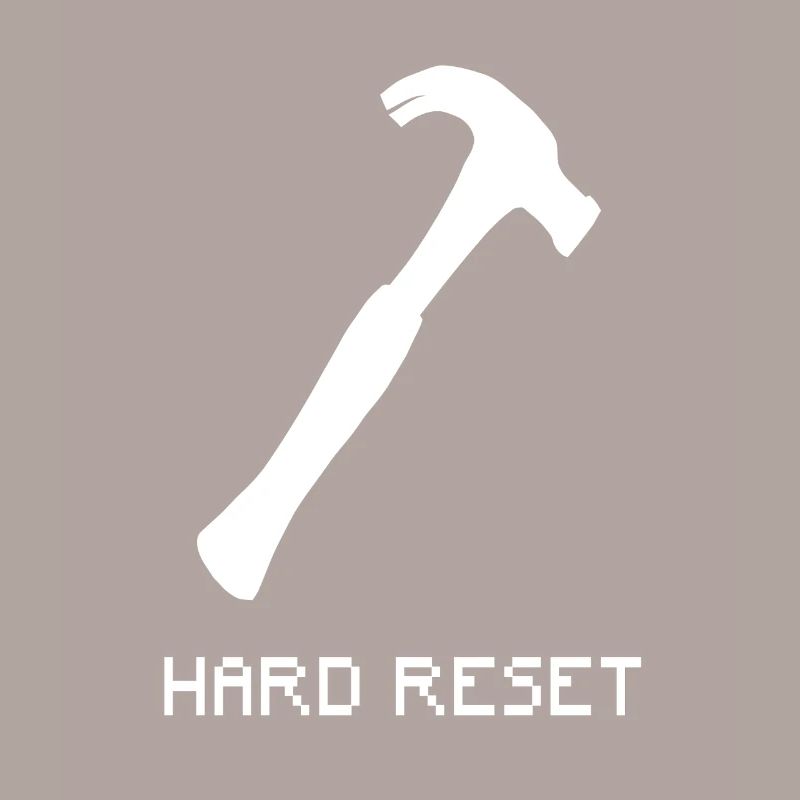 Sys Admin Hard Reset White White ITSys Admin Hard