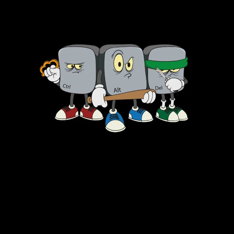 Ctrl Alt Del Programmeur informaticien en informatique