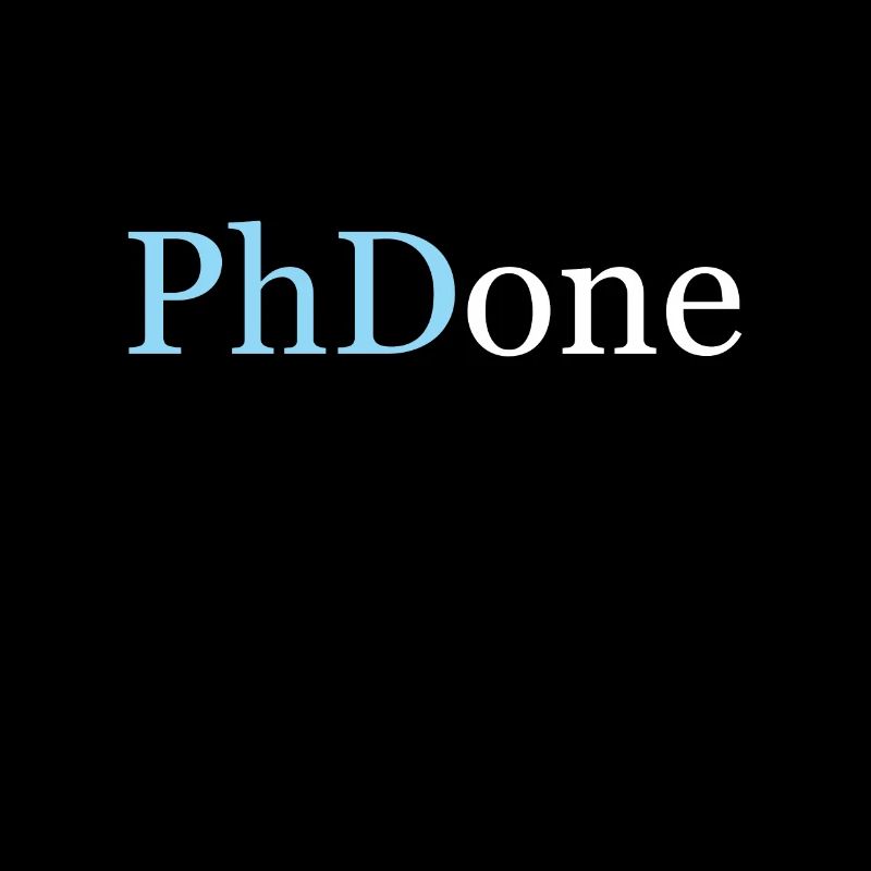 PhDone PhD Graduate ph.d Doktor Promotion Dr