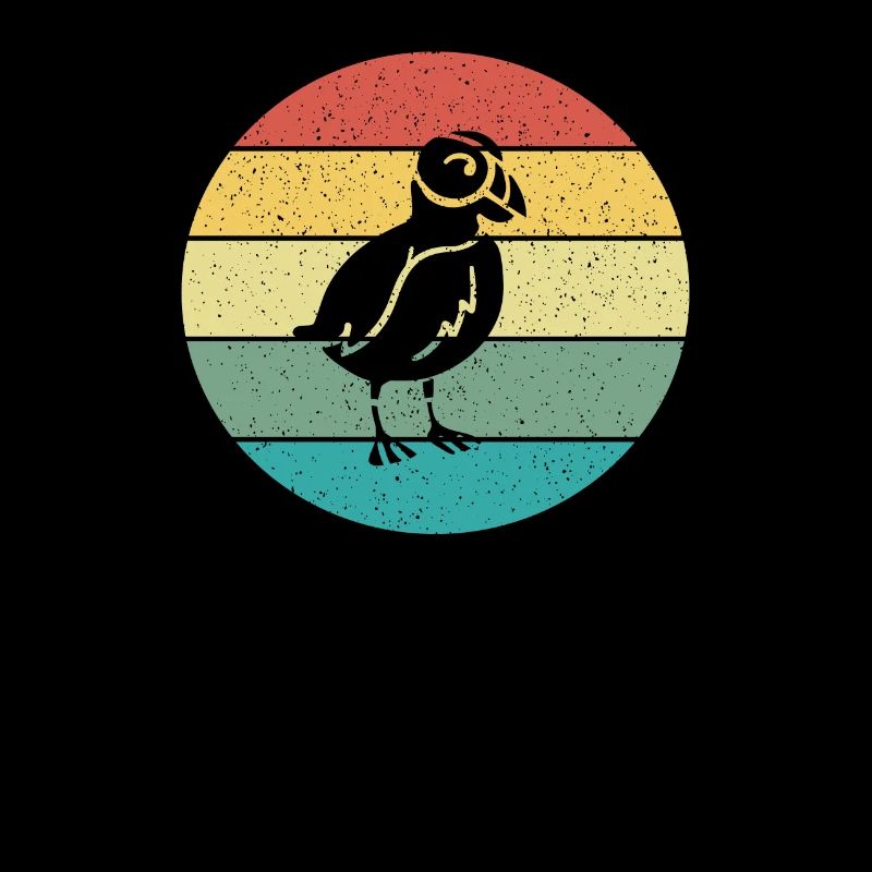 Puffin Retro Weinlese