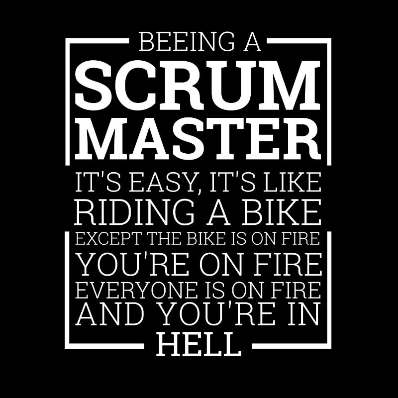 "Scrum Master - Riding a Bike" | "Scrum Master"