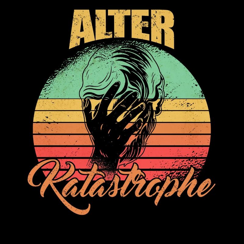 Alter Katastrophe Baustelle Vatertag Geschenk