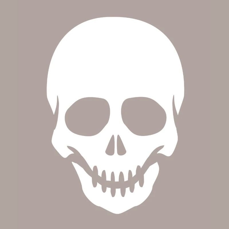 Skeleton Head Skull Skeleton