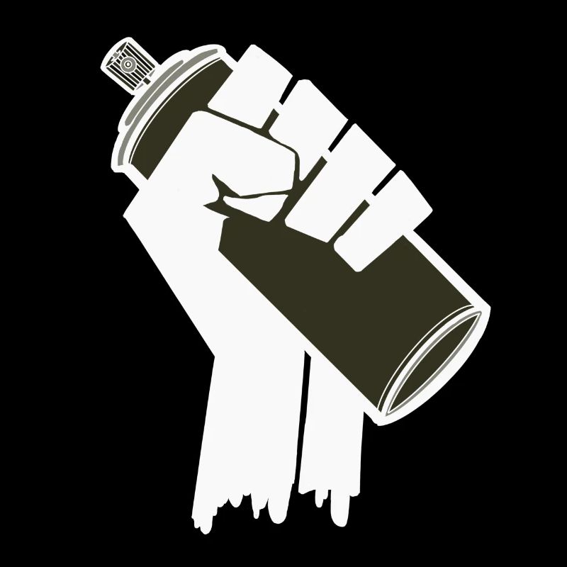 Blackpower,Graffiti,spraycan,ghetto art,freedom
