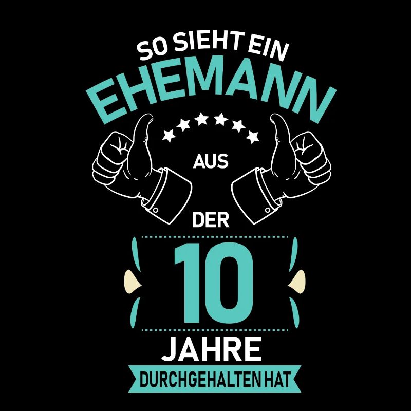 10.Hochzeitstag Ehemann Rosenhochzeit Geschenk