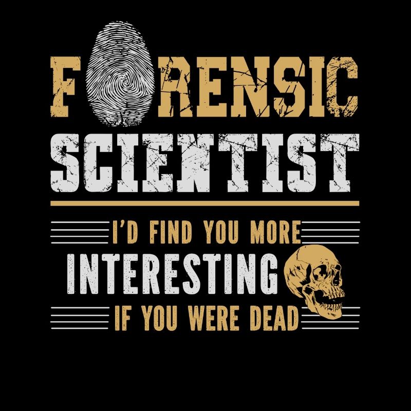 Forensic Scientist Tatort Kriminalistik Geschenk