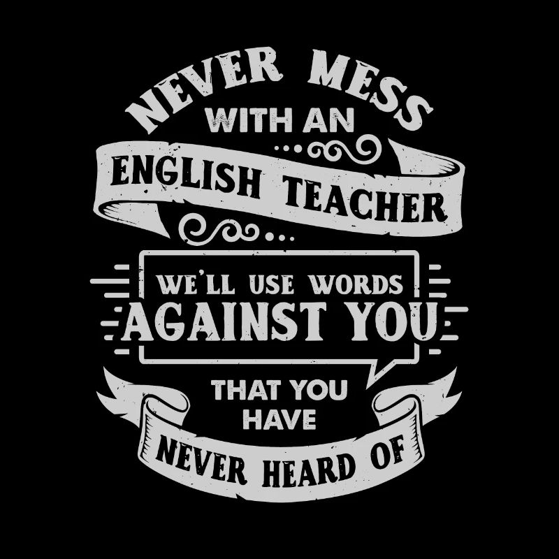 Englisch Lehrer Beruf Job Englischlehrer Geschenk