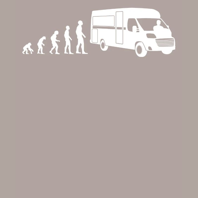 Camping Camper Wohnmobil Van Evolution Geschenk